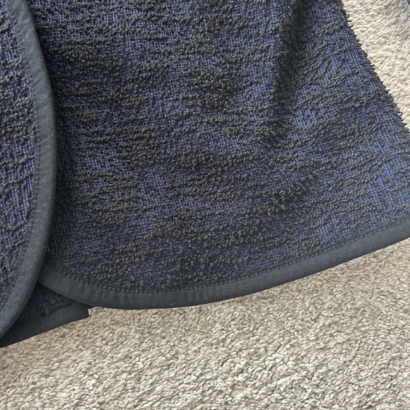 Anthropologie Cartonnier Navy & Black Boulce Textured Blazer - Picture 5 of 5